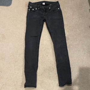 True Religion Grey Denim Jeans -good condition, no tips or tears